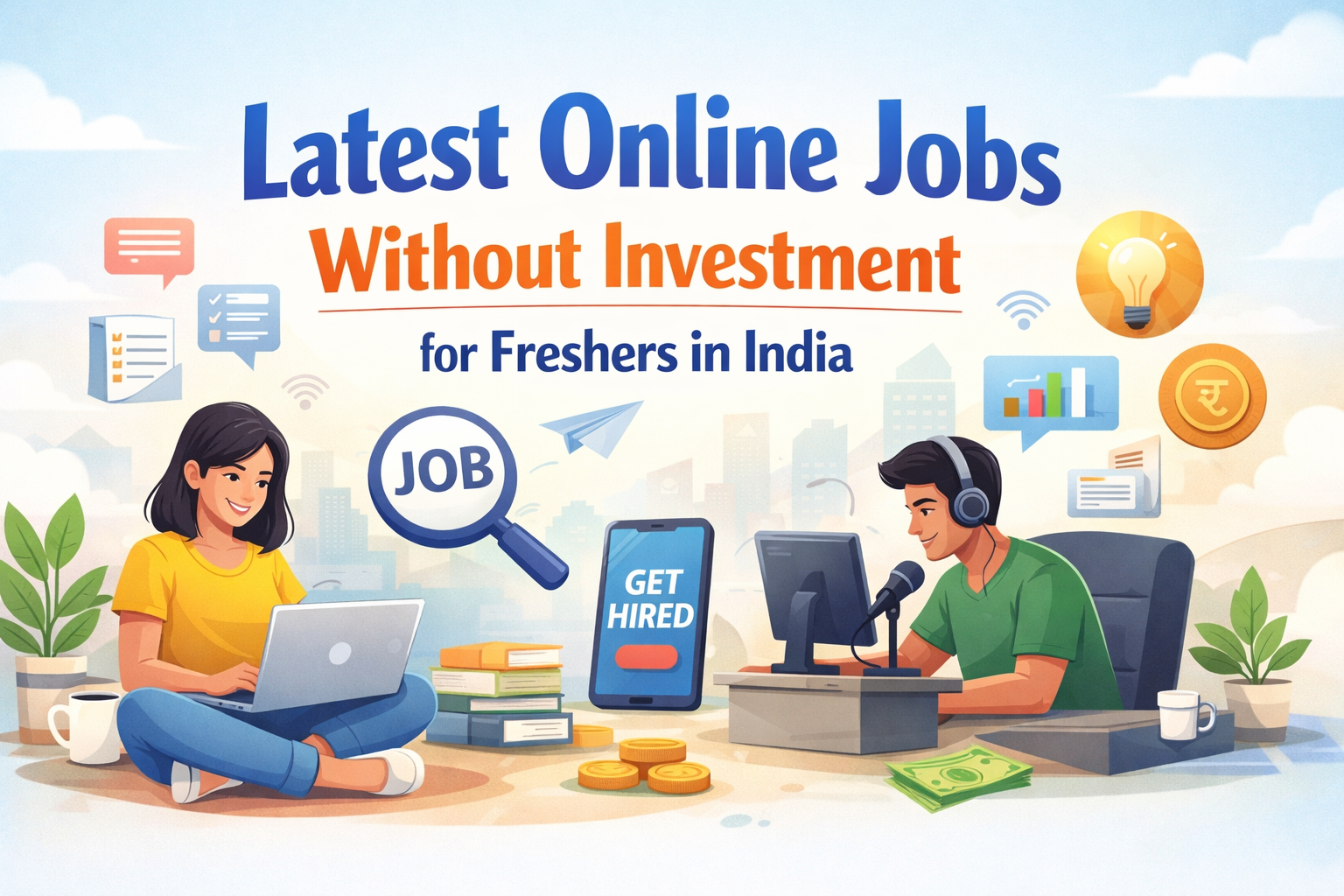 Work From Home Jobs 2026: Latest Online Jobs Without Investment for Freshers in India